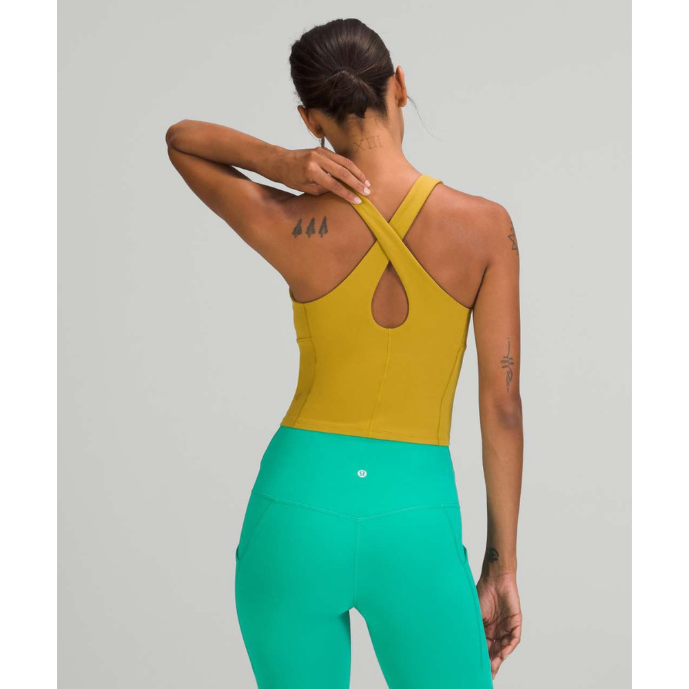 #097 - LULULEMON - KEY TO BALANCE TANK / AURIC GOLD